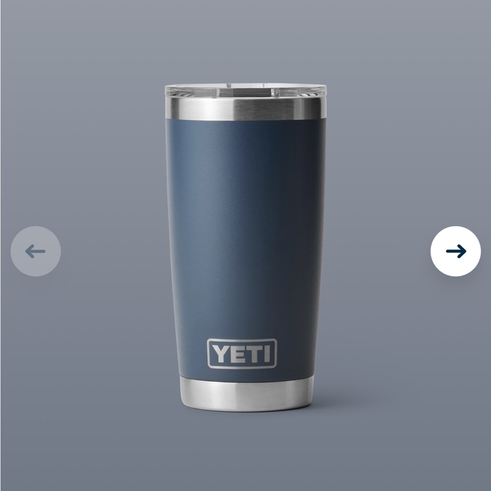 Yeti RAMBLER 20 OZ TUMBLER WITH MAGSLIDER™ LID color navy blue